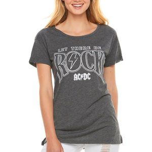 AC/DC Let There Be Rock Logo metal rock Official T-Shirt L NWT